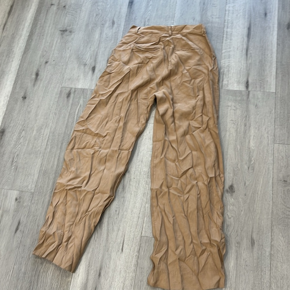 NONchalant Label Fabi Wide Leg Pant in Camel - Picture 9 of 9